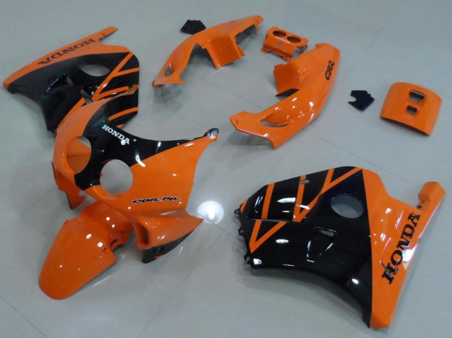 1991-1998 Orange Black Honda CBR250RR MC22 Motorcycle Fairings Kit UK Factory 1991-1998 Orange Black Honda CBR250RR MC22 Motorcycle Fairings Kit UK Factory
