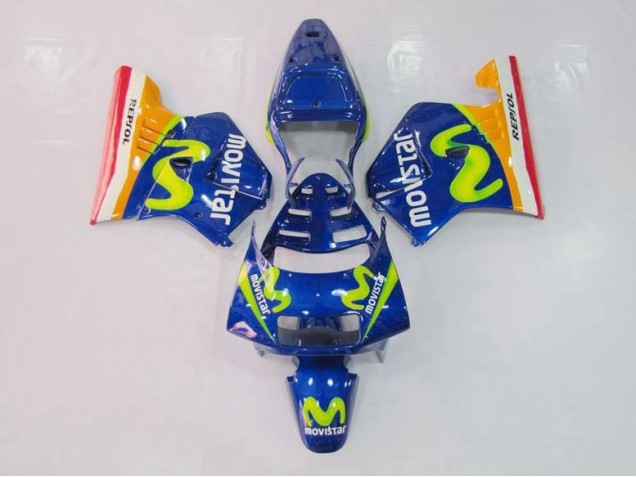 1994-1996 Blue Green Honda NSR250 MC28 P4 Motor Bike Fairings UK Factory