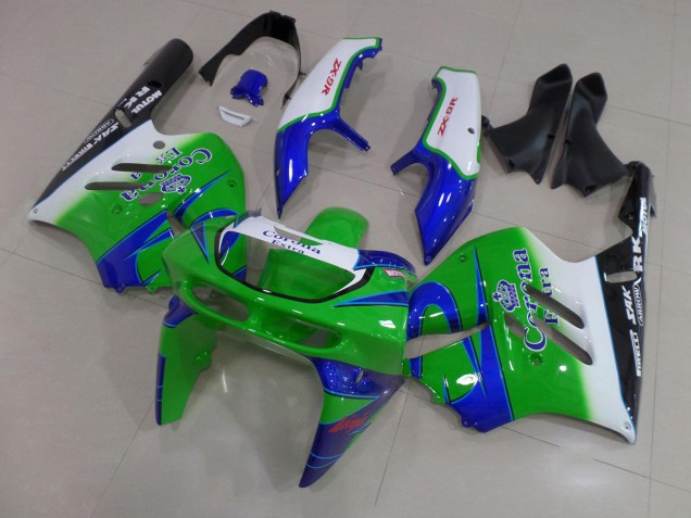 1994-1997 Green Corona Kawasaki ZX9R Motorcycle Bodywork UK Factory