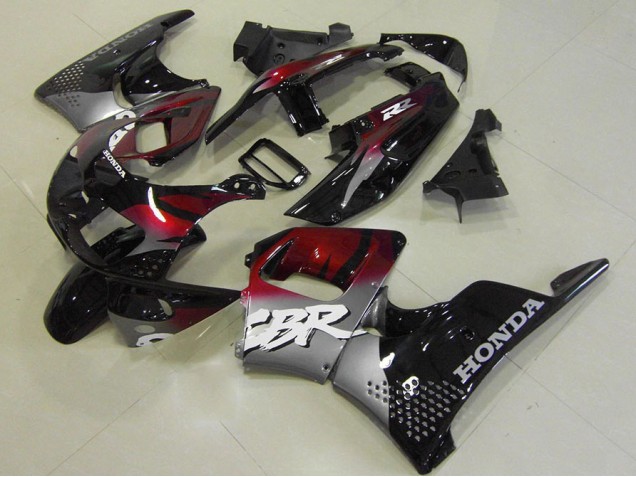 1996-1997 Red Black Silver Honda CBR900RR 893 Bike Fairing Kit UK Factory 1996-1997 Red Black Silver Honda CBR900RR 893 Bike Fairing Kit UK Factory