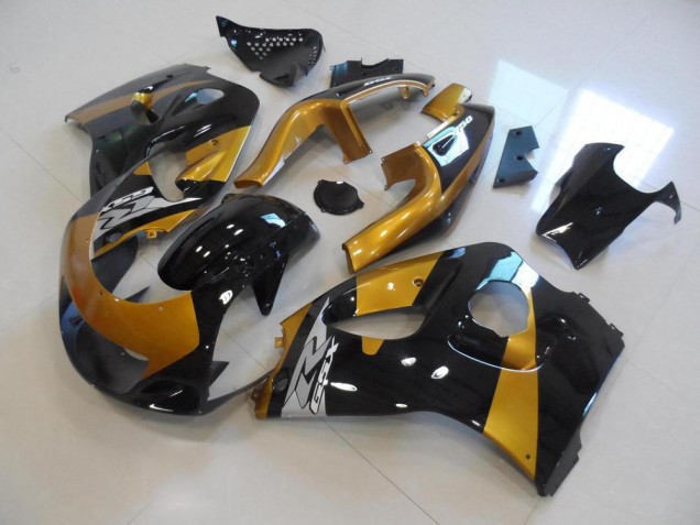 1996-2000 Gold Suzuki GSXR 600 Motorcycle Replacement Fairings UK Factory