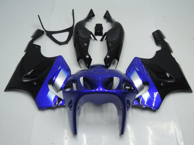 1996-2003 Blue and Black Kawasaki ZX7R Replacement Fairings UK Factory 1996-2003 Blue and Black Kawasaki ZX7R Replacement Fairings UK Factory