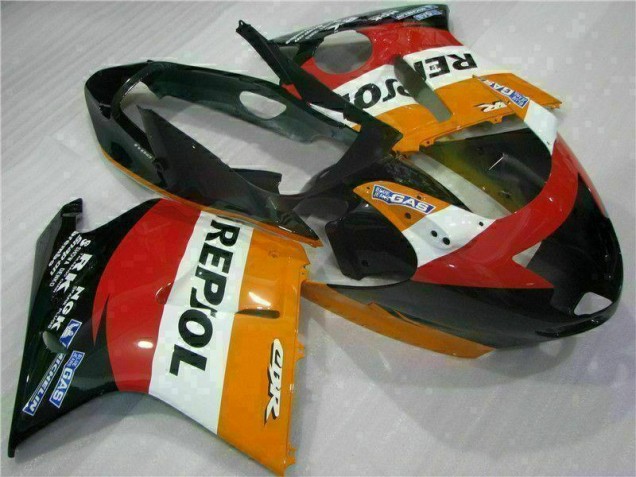 1996-2007 Orange Repsol Honda CBR1100XX Motorbike Fairing UK Factory 1996-2007 Orange Repsol Honda CBR1100XX Motorbike Fairing UK Factory