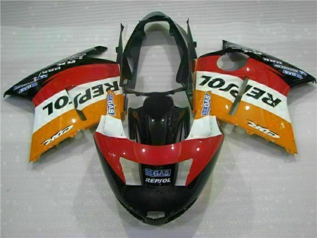 1996-2007 Orange Repsol Honda CBR1100XX Motorbike Fairing UK Factory 1996-2007 Orange Repsol Honda CBR1100XX Motorbike Fairing UK Factory