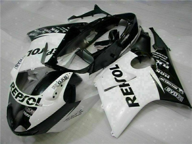 1996-2007 White Black Repsol Honda CBR1100XX Replacement Motorcycle Fairings UK Factory 1996-2007 White Black Repsol Honda CBR1100XX Replacement Motorcycle Fairings UK Factory