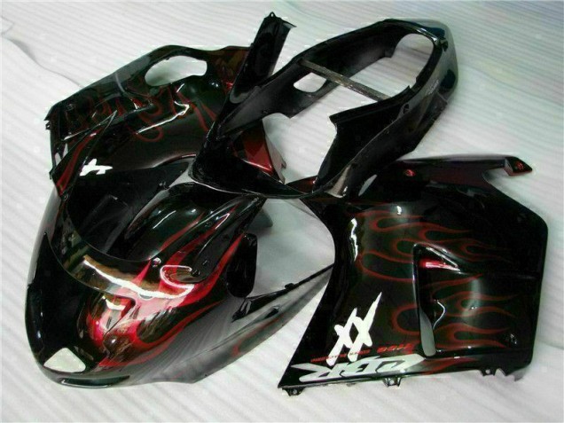 1996-2007 Red Flame Honda CBR1100XX Motorcycle Bodywork UK Factory 1996-2007 Red Flame Honda CBR1100XX Motorcycle Bodywork UK Factory