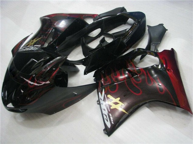 1996-2007 Red Flame Honda CBR1100XX Motor Fairings UK Factory 1996-2007 Red Flame Honda CBR1100XX Motor Fairings UK Factory