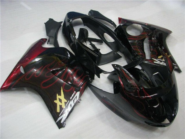 1996-2007 Red Flame Honda CBR1100XX Motor Fairings UK Factory 1996-2007 Red Flame Honda CBR1100XX Motor Fairings UK Factory