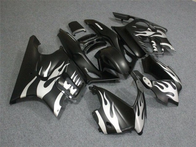 1995-1998 Black White Flame Honda CBR600 F3 Motorbike Fairing UK Factory 1995-1998 Black White Flame Honda CBR600 F3 Motorbike Fairing UK Factory