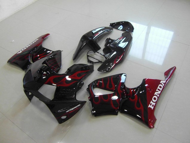 1998-1999 Black Red Honda CBR900RR 919 Motorcycle Fairings Kits UK Factory 1998-1999 Black Red Honda CBR900RR 919 Motorcycle Fairings Kits UK Factory