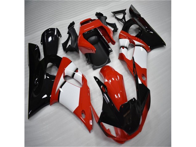 1998-2002 Black White Yamaha YZF R6 Motorbike Fairing UK Factory 1998-2002 Black White Yamaha YZF R6 Motorbike Fairing UK Factory