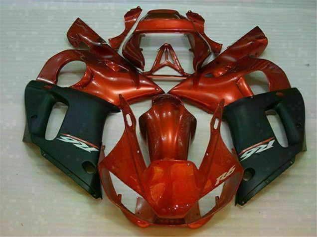 1998-2002 Black Brown Yamaha YZF R6 Motor Bike Fairings UK Factory 1998-2002 Black Brown Yamaha YZF R6 Motor Bike Fairings UK Factory