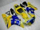 1998-2002 Yellow Blue Yamaha YZF R6 Moto Fairings UK Factory 1998-2002 Yellow Blue Yamaha YZF R6 Moto Fairings UK Factory