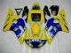 1998-2002 Yellow Blue Yamaha YZF R6 Moto Fairings UK Factory 1998-2002 Yellow Blue Yamaha YZF R6 Moto Fairings UK Factory