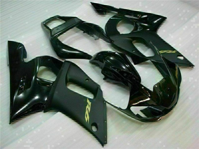 1998-2002 Black Yamaha YZF R6 Motorcycle Replacement Fairings UK Factory 1998-2002 Black Yamaha YZF R6 Motorcycle Replacement Fairings UK Factory