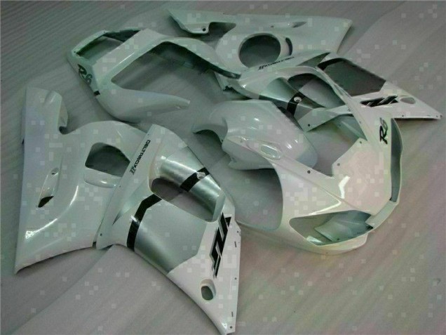 1998-2002 White Yamaha YZF R6 Motorbike Fairing UK Factory 1998-2002 White Yamaha YZF R6 Motorbike Fairing UK Factory