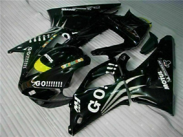 2000-2001 Black Yamaha YZF R1 Bike Fairing UK Factory
