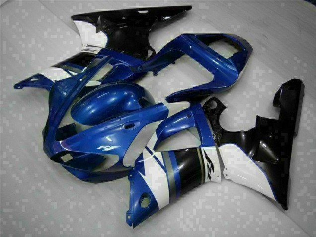 2000-2001 Blue Yamaha YZF R1 Bike Fairing Kit UK Factory