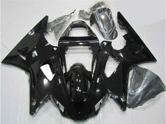 2000-2001 Glossy Black Yamaha YZF R1 Bike Fairings UK Factory 2000-2001 Glossy Black Yamaha YZF R1 Bike Fairings UK Factory