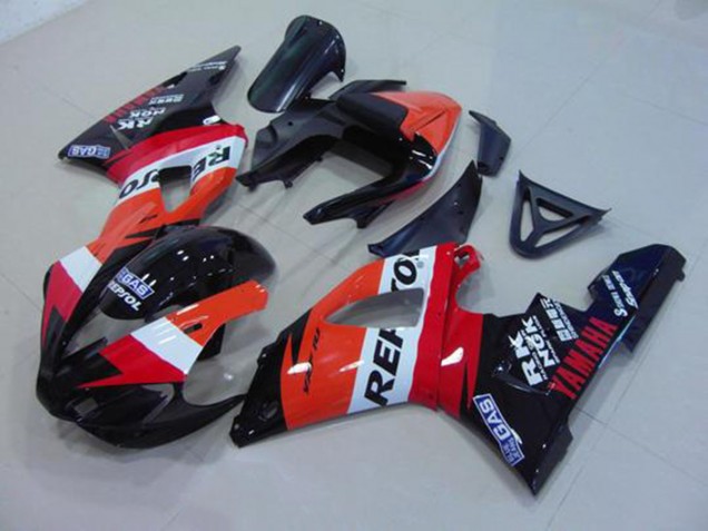 2000-2001 Repsol Yamaha YZF R1 Bike Fairing Kit UK Factory 2000-2001 Repsol Yamaha YZF R1 Bike Fairing Kit UK Factory