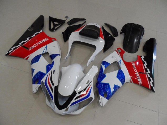2000-2001 Star Flag Yamaha YZF R1 Motorcycle Bodywork UK Factory 2000-2001 Star Flag Yamaha YZF R1 Motorcycle Bodywork UK Factory