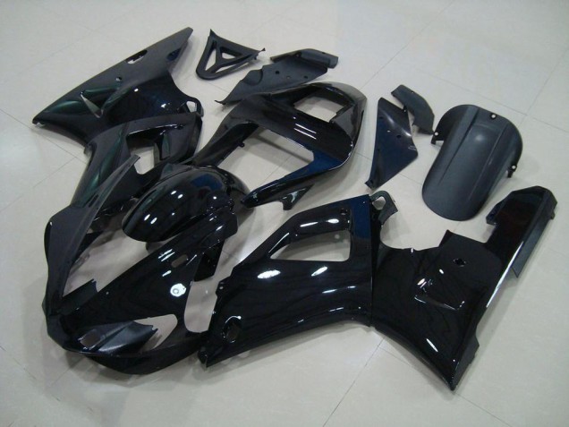 2000-2001 Black Yamaha YZF R1 Motorcycle Fairing Kits UK Factory 2000-2001 Black Yamaha YZF R1 Motorcycle Fairing Kits UK Factory