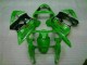 2000-2002 Green Black Kawasaki ZX6R Motor Bike Fairings UK Factory 2000-2002 Green Black Kawasaki ZX6R Motor Bike Fairings UK Factory