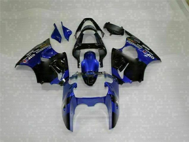 2000-2002 Blue Kawasaki ZX6R Replacement Motorcycle Fairings UK Factory 2000-2002 Blue Kawasaki ZX6R Replacement Motorcycle Fairings UK Factory