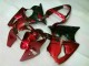 2000-2002 Red Black Kawasaki ZX6R Bike Fairing Kit UK Factory 2000-2002 Red Black Kawasaki ZX6R Bike Fairing Kit UK Factory
