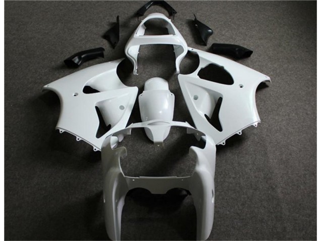 2000-2002 Unpainted Kawasaki ZX6R Replacement Motorcycle Fairings UK Factory 2000-2002 Unpainted Kawasaki ZX6R Replacement Motorcycle Fairings UK Factory