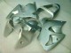 2000-2002 Silver Kawasaki ZX6R Replacement Fairings UK Factory 2000-2002 Silver Kawasaki ZX6R Replacement Fairings UK Factory