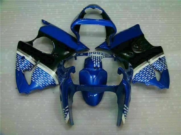 2000-2002 Blue Kawasaki ZX6R Motorcylce Fairings UK Factory 2000-2002 Blue Kawasaki ZX6R Motorcylce Fairings UK Factory
