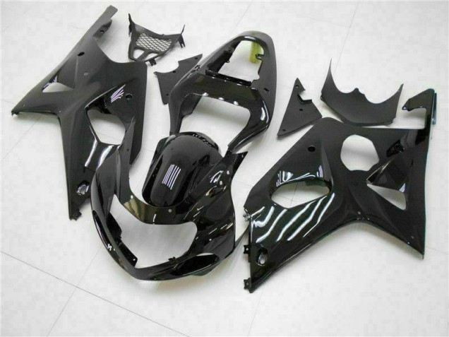 2000-2002 Glossy Black Suzuki GSXR 1000 Motorbike Fairing UK Factory 2000-2002 Glossy Black Suzuki GSXR 1000 Motorbike Fairing UK Factory