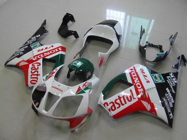 2000-2006 Castrol Honda VTR1000 Motorcycle Fairings Kit UK Factory