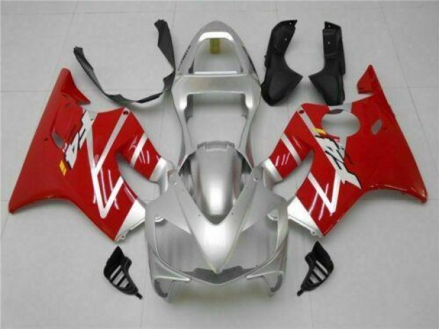 2001-2003 Silver Red Honda CBR600 F4i Bike Fairings UK Factory 2001-2003 Silver Red Honda CBR600 F4i Bike Fairings UK Factory