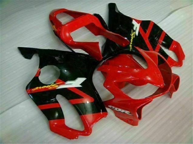 2001-2003 Red Black Honda CBR600 F4i Motorcycle Fairings Kits UK Factory