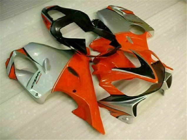 2001-2003 Red Silver Honda CBR600 F4i Motorcycle Fairing Kits UK Factory