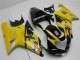 2001-2003 Yellow Suzuki GSXR 600/750 Replacement Motorcycle Fairings UK Factory