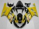 2001-2003 Yellow Suzuki GSXR 600/750 Replacement Motorcycle Fairings UK Factory