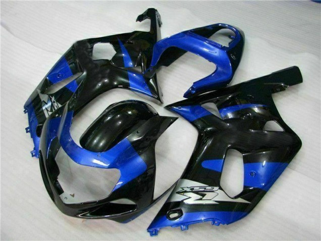 2001-2003 Blue Black Suzuki GSXR 600/750 Bike Fairing Kit UK Factory
