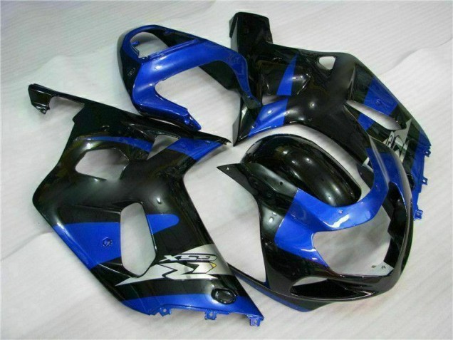 2001-2003 Blue Black Suzuki GSXR 600/750 Bike Fairing Kit UK Factory