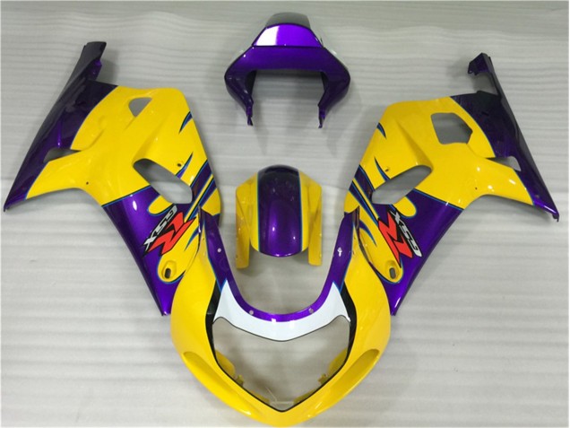 2001-2003 Yellow Suzuki GSXR 600/750 Replacement Motorcycle Fairings & Plastics UK Factory 2001-2003 Yellow Suzuki GSXR 600/750 Replacement Motorcycle Fairings & Plastics UK Factory
