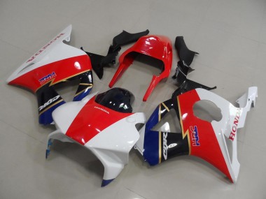 2002-2003 Red White Dark Blue Honda CBR900RR 954 Bike Fairing Kit UK Factory