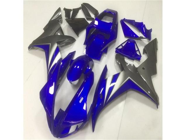 2002-2003 Blue Grey Yamaha YZF R1 Motorcycle Fairings UK Factory