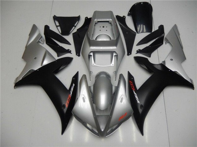 2002-2003 Silver Black Yamaha YZF R1 Motorbike Fairings UK Factory