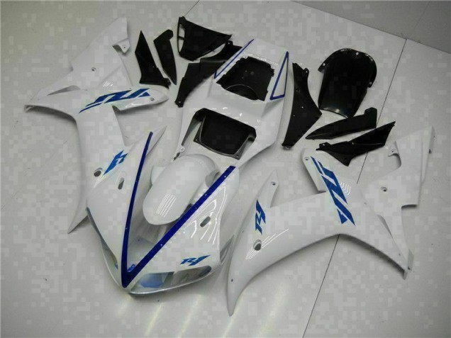 2002-2003 White Yamaha YZF R1 Motorbike Fairing & Bodywork UK Factory 2002-2003 White Yamaha YZF R1 Motorbike Fairing & Bodywork UK Factory