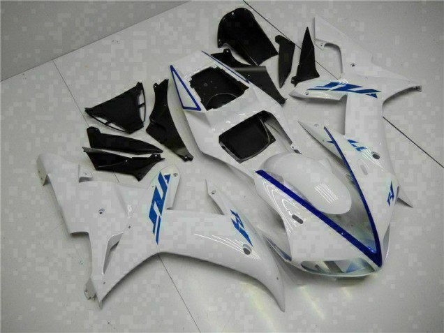 2002-2003 White Yamaha YZF R1 Motorbike Fairing & Bodywork UK Factory 2002-2003 White Yamaha YZF R1 Motorbike Fairing & Bodywork UK Factory