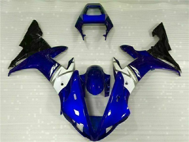 2002-2003 Blue Yamaha YZF R1 Motorcycle Bodywork UK Factory 2002-2003 Blue Yamaha YZF R1 Motorcycle Bodywork UK Factory