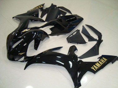 2002-2003 Black Gold Yamaha YZF R1 Replacement Fairings UK Factory