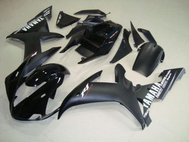 2002-2003 Matte Black White Yamaha YZF R1 Motorcycle Fairings UK Factory